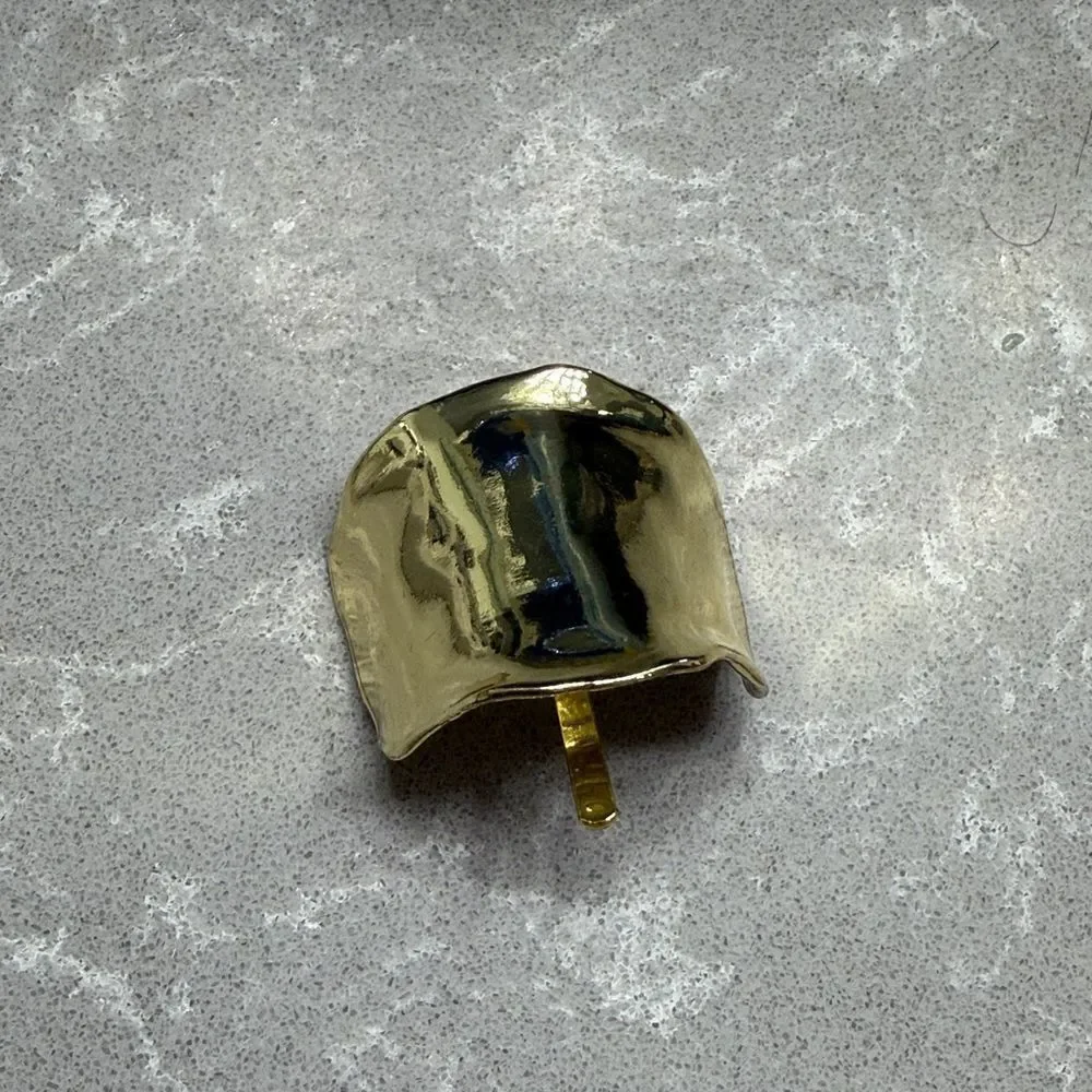 Gold Hair Cuff Accessory